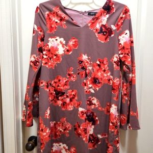 Sugar Lips floral shift dress